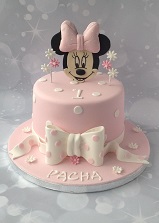 Mini Mouse 1st birthday cake